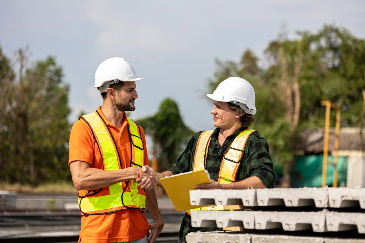 Property Care contractors on a job site in the Greater Sacramento, CA
