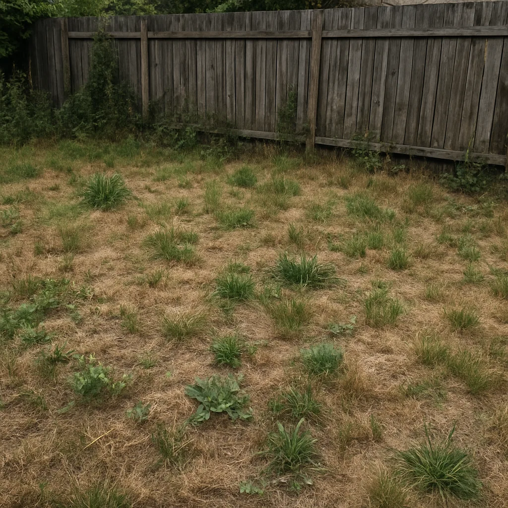 Backyard — Before